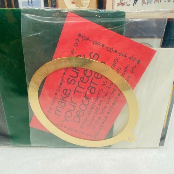 P. Buckley Moss 1990 Limited Edition Christmas Ornament Cross Stitch Kit - New - Picture 6 of 6